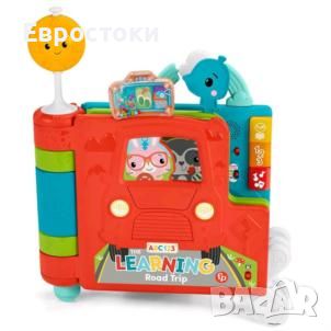 Музикална образователна бебешка играчка Fisher-Price HCL00 Книгата Giant Sit & Stand Experience Book, снимка 1