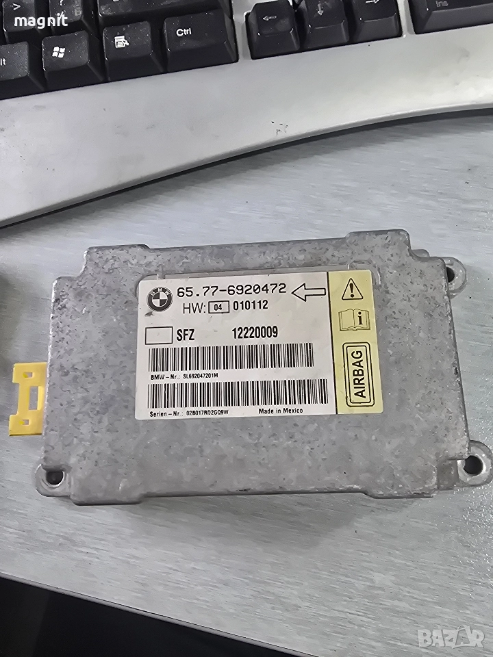 6920472 Модул за AIRBAG за BMW 7 Series E65 , снимка 1