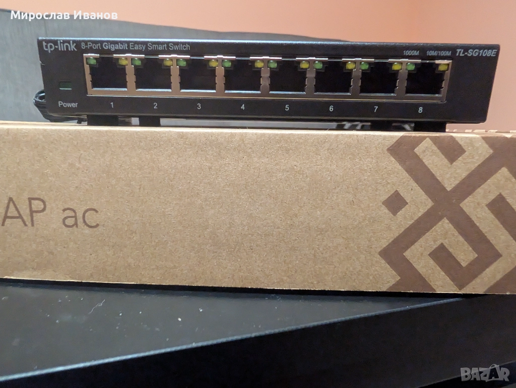 Суич TP-Link TL-SG108E, снимка 1