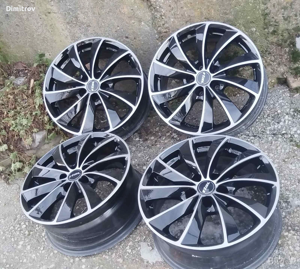 Лети джанти 17 цола 5х114.3 Тойота Мазда Нисан Хюндай, снимка 1