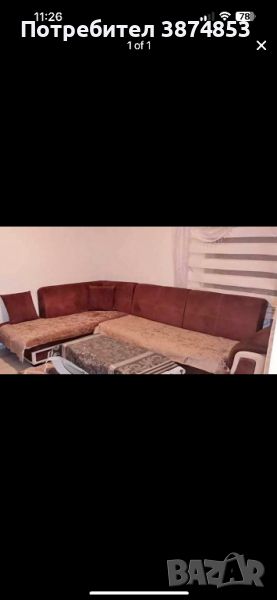 Ъглов диван, снимка 1