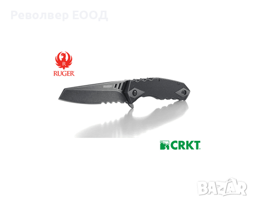 НОЖ RUGER FOLLOW-THROUGH TANTO COMBO EDGE SW ***, снимка 1