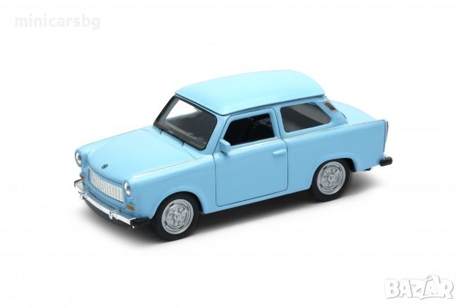 1:34 Метални колички: Trabant 601 - Welly, снимка 1