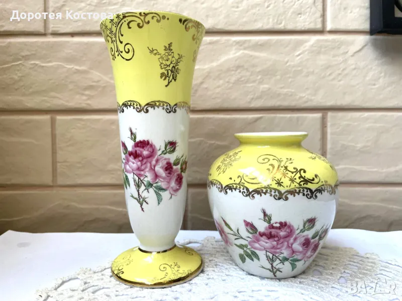 Красиви порцеланови вази от Англия , снимка 1
