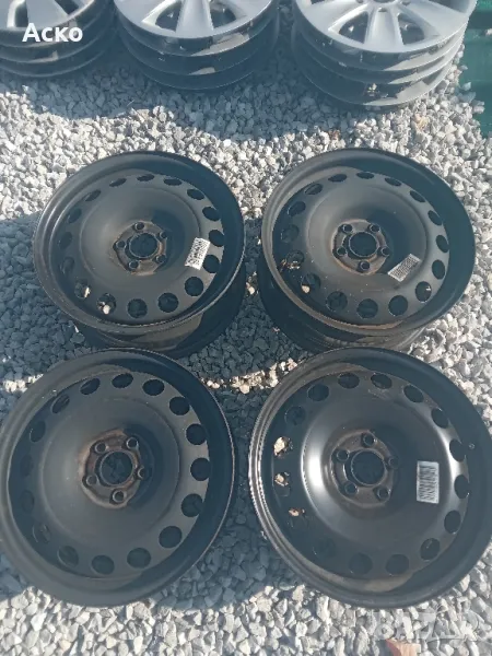 5x100..16цола 6.5j ET42 VW. Audi. 4бр., снимка 1