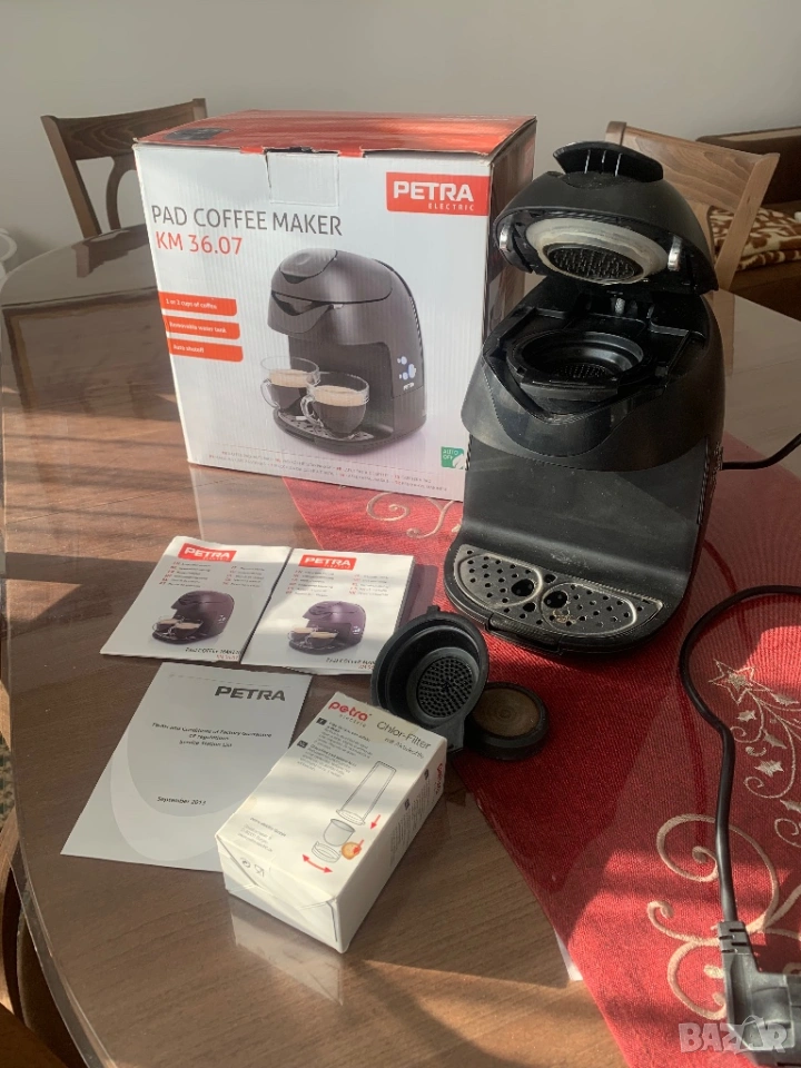 Кафемашина “Petra” За мляно кафе и за pads, снимка 1