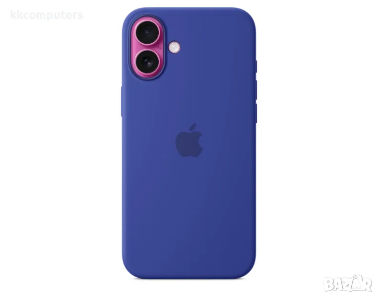 Калъф силикон / Син мат / за iPhone 16e Баркод : 3131886, снимка 1