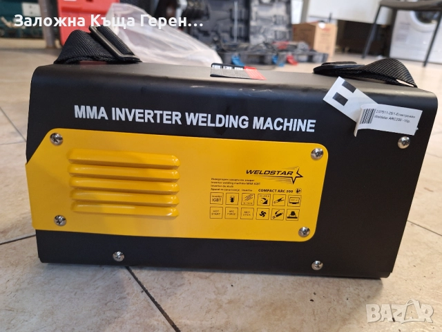 Елекрожен Weldstar ARC200, снимка 3 - Други машини и части - 52747909