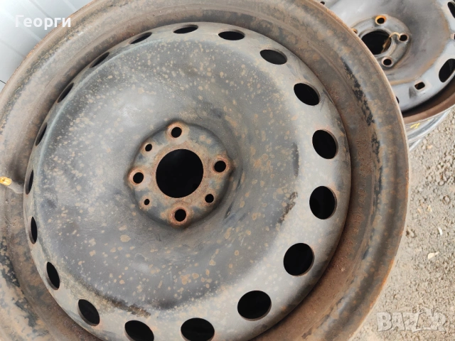 4бр.железни джанти за Opel 16цола, снимка 9 - Гуми и джанти - 53666811