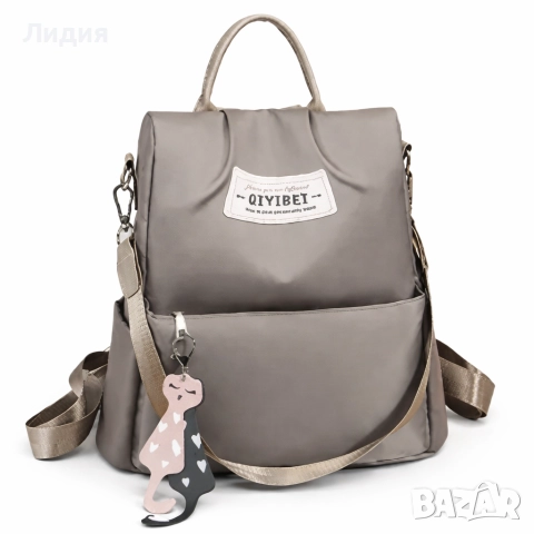 Нова дамска раница- елегантна,удобна,готова за подарък 