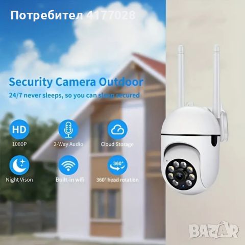 wi-fi камера, снимка 2 - Камери - 46704168