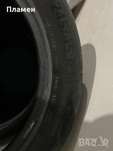 Continental  245/45/18. 4бр., снимка 5 - Гуми и джанти - 54117749