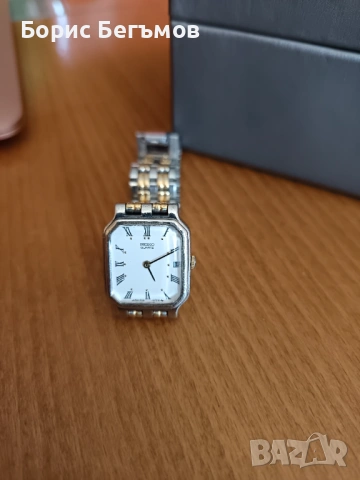 Дамско Сейко/Seiko Tank Quartz, снимка 5 - Дамски - 53982442