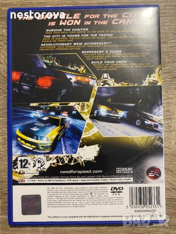 Need for speed Carbon PS2, снимка 4 - Игри за PlayStation - 46368786