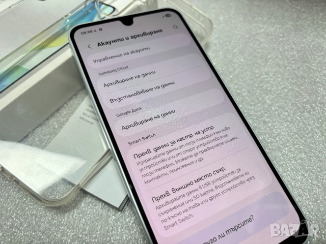 КАТО НОВ! Samsung Galaxy A16 5G - 4GB RAM / 128GB, Light Gray, снимка 4 - Samsung - 53096416