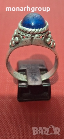 Сребърен пръстен, снимка 5 - Пръстени - 52819231