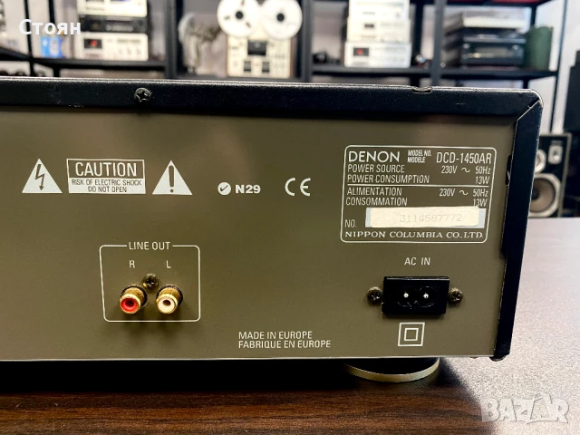 Висок клас CD плеър Denon, снимка 12 - Декове - 51377370