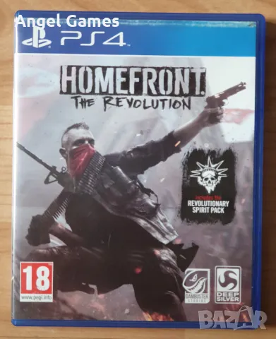 Homefront The Revolution PS4 Playstation 4 Плейстейшън 5 PS5 диск игра, снимка 1 - Игри за PlayStation - 48357120