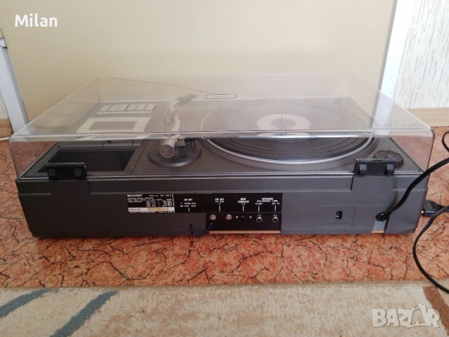 Грамофон SHARP+Радио, произведен в Япония, снимка 9 - Друга електроника - 52525520