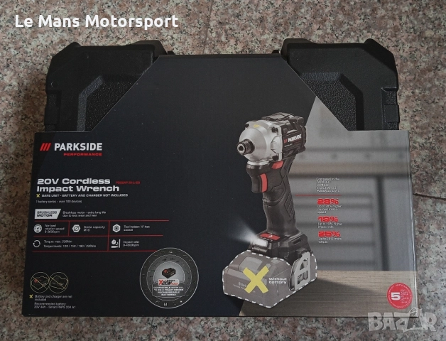 Parkside Performance Ударен гайковерт 20v