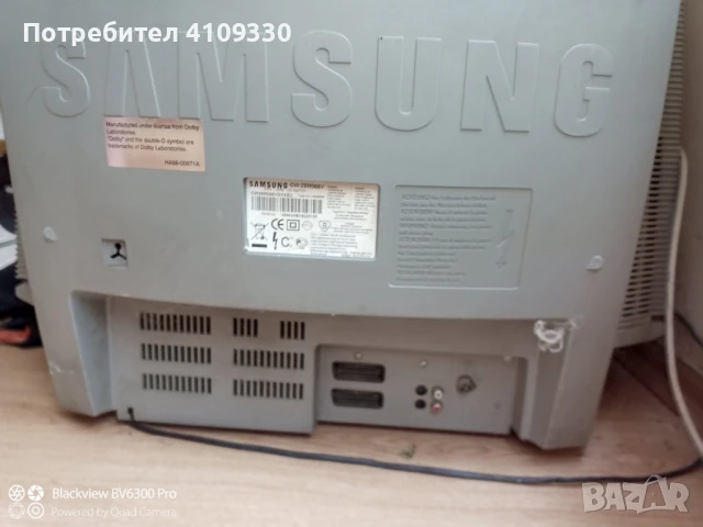 Телевизор Samsung, плосък екран, 21'', снимка 3 - Телевизори - 51148219