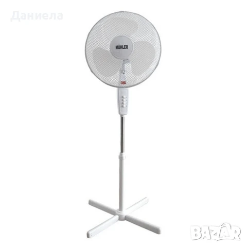 Вентилатор на стойка 16''Muhler, 40W, снимка 4 - Вентилатори - 50460110