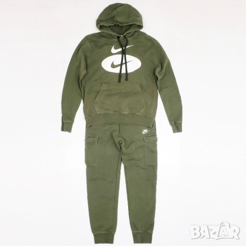 NIKE DM5458 CD3129 326 Спортен Екип Мъжко Горнище Долнище Суичър Анцуг S, снимка 3 - Спортни дрехи, екипи - 53574993