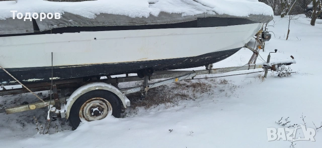 Регистриран колесар за лодка 900 кг, снимка 2 - Ремаркета - 53514301