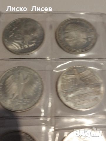 Германия 18 броя по 5 марки сребро, снимка 11 - Нумизматика и бонистика - 53605407