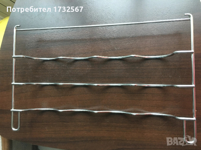 Метален рафт за бутилки