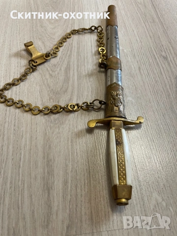 Стар български кортик, снимка 2 - Антикварни и старинни предмети - 53481467