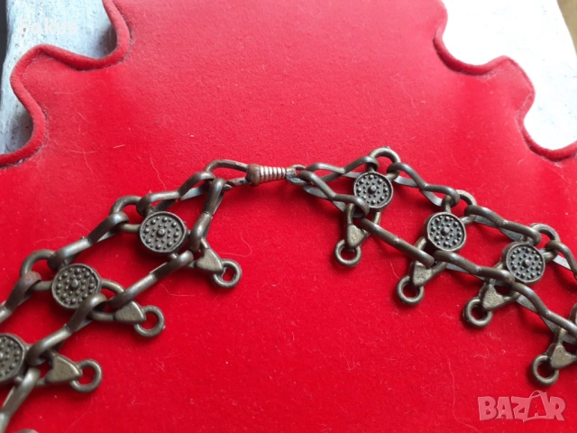 Гердан накит колие, снимка 4 - Антикварни и старинни предмети - 53385341