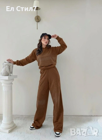 📌#Дамски #Комплект с #Камъчета С М Л размер 28 евро ЕКОНТ, снимка 7 - Спортни екипи - 53144939