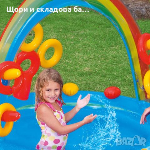 Басейн за игра Intex, 2.97x1.93x1.35m, снимка 2 - Басейни и аксесоари - 46412953