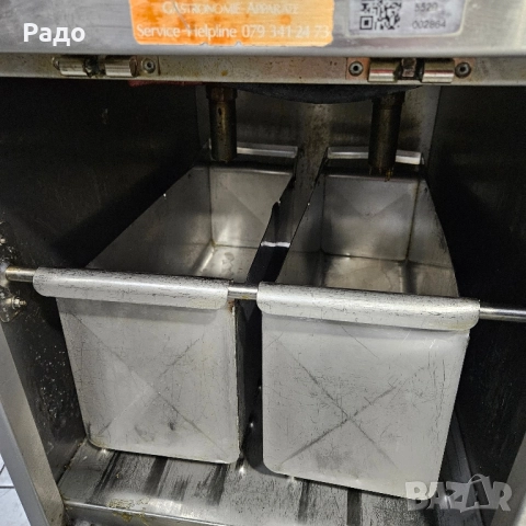 Професуонален фритюрник трифазен, снимка 3 - Други машини и части - 52441927