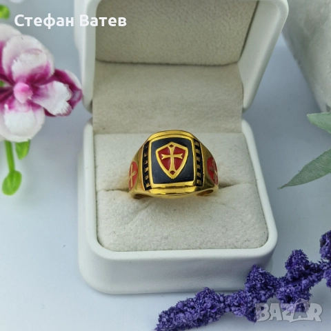 Пръстен „Щит с кръст“