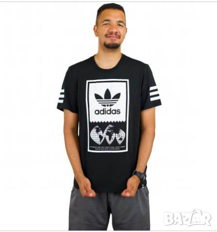 тенискаAdidas Ska teboarding Global Lock Up Tee размер S