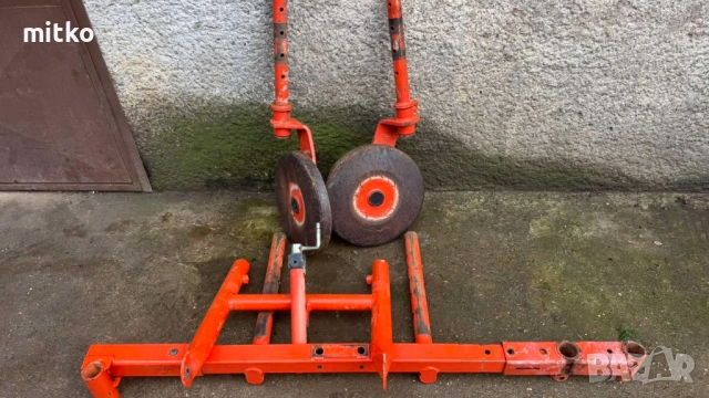 Опорни колелета за фреза - за японски трактор kubota