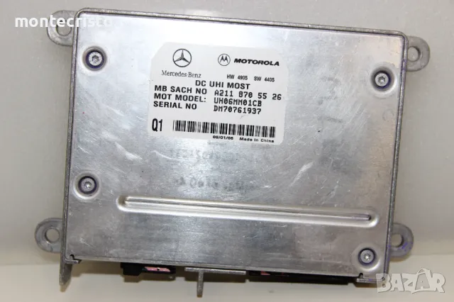 Bluetooth модул Mercedes ML W164 (2005-2011г.) A2118705526 / A211 870 55 26, снимка 1 - Части - 47249830