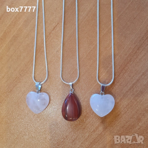 Полускъпоценни камъни на верижка