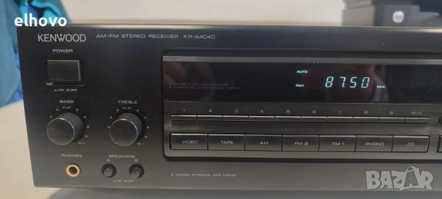 Ресивър Kenwood KR-A4040#2, снимка 11 - Ресийвъри, усилватели, смесителни пултове - 25870362