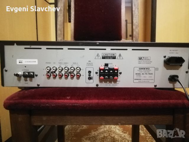 ONKYO - TX-7820, снимка 9 - Ресийвъри, усилватели, смесителни пултове - 46290526