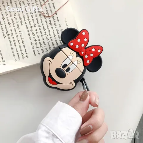 Безжични Bluetooth слушалки Мики Маус / Мини Маус AirPods Pro Mickey Mouse, снимка 3 - Безжични слушалки - 49118547