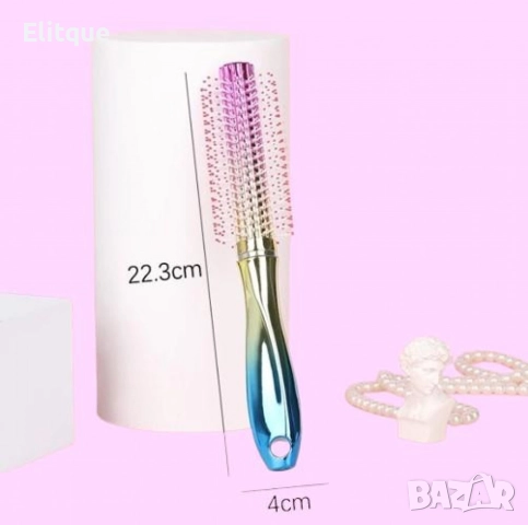 Четка за разплитане на коса - със стилна и елегантна дръжка, снимка 8 - Други - 52832171