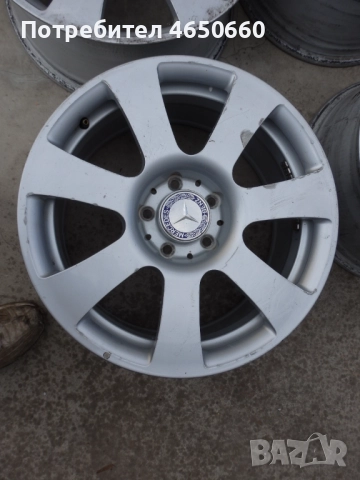 17 цолови алуминиеви джанти за Мерцедес (Mercedes)., снимка 2 - Гуми и джанти - 52611076