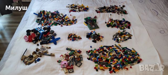 Насипно Лего много части