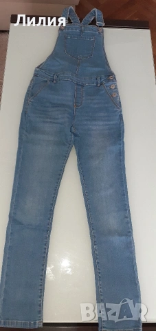 Дънков гащеризон за момиче