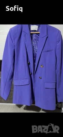 лилаво сако