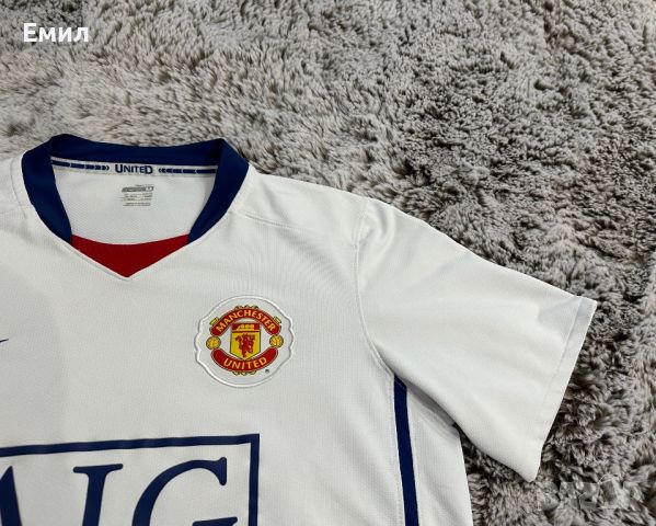 Оригинална тениска Nike x Manchester United от сезон 2008-2009, Размер М, снимка 3 - Тениски - 46408480
