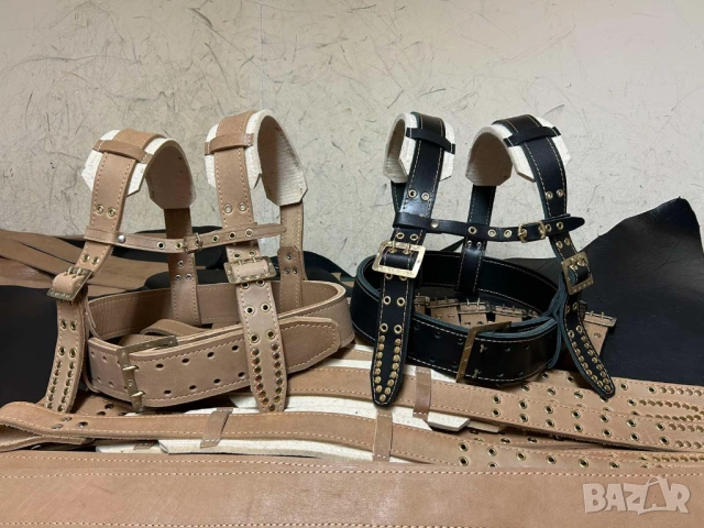 Продавам двойни кукерски колани за чанове, снимка 7 - Антикварни и старинни предмети - 53698128